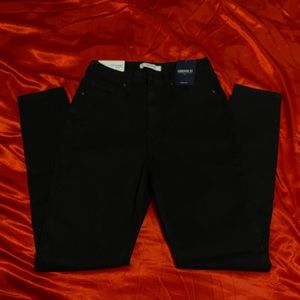 Forever 21 curvy fit black jeans